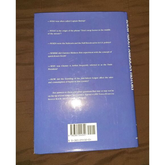 1,001 Things Everyone Should Know About American His... - Picture 2 of 8